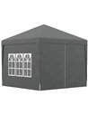 Outsunny 3 x 3 Meters Pop Up Water Resistant Gazebo, Grey 84C-430V00GY