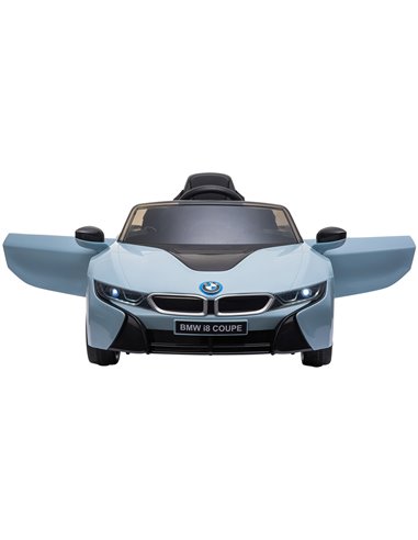 HOMCOM Compatible Electric Kids Ride On Car 6V Battery Powered Toy with Remote Control Blue