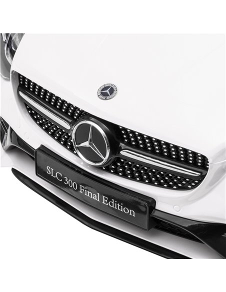 AIYAPLAY Mercedes Benz SLC 300 Licensed 12V Kids Electric Ride On Car with Parental Remote Two Motors Music Light Suspension Whe - pic 5296 | FastDaddyshop