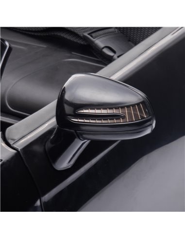 AIYAPLAY Mercedes Benz SLC 300 Licensed 12V Kids Electric Ride On Car with Parental Remote Two Motor Music Light Suspension Whee