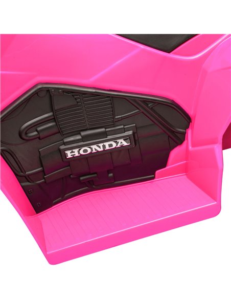 AIYAPLAY Honda Licensed Kids Quad Bike, 6V Electric Ride on Car ATV Toy with LED Light Horn for 1.5-3 Years, Pink - pic 5321 | FastDaddyshop