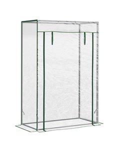 Outsunny 100 x 50 x 150cm Greenhouse with Steel Frame, Transparent 845-386V02