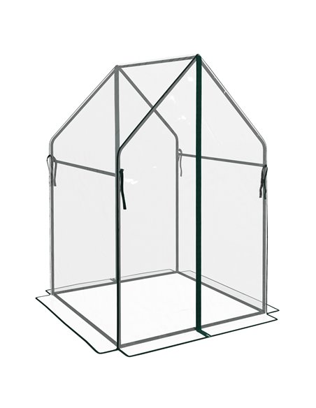 Outsunny 90 x 90 x 145cm Greenhouse, Garden Tomato Growhouse, Clear 845-955V00CR - pic 53514 | FastDaddyshop