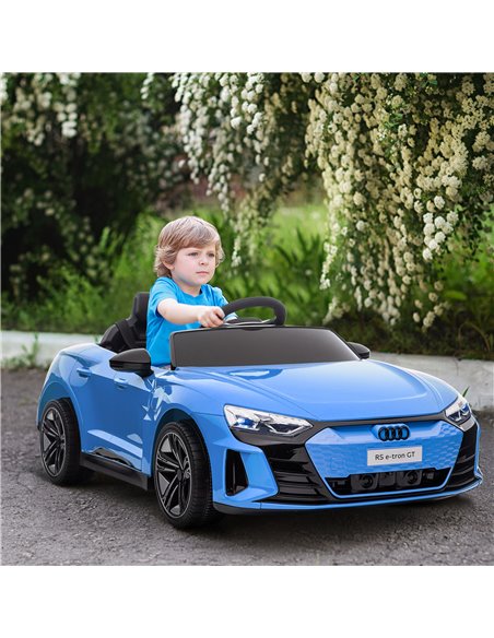 HOMCOM Audi Licensed Kids Electric Ride On Car with Parental Remote Control, 12V Battery Powered Toy with Suspension System, Lig - pic 5354 | FastDaddyshop