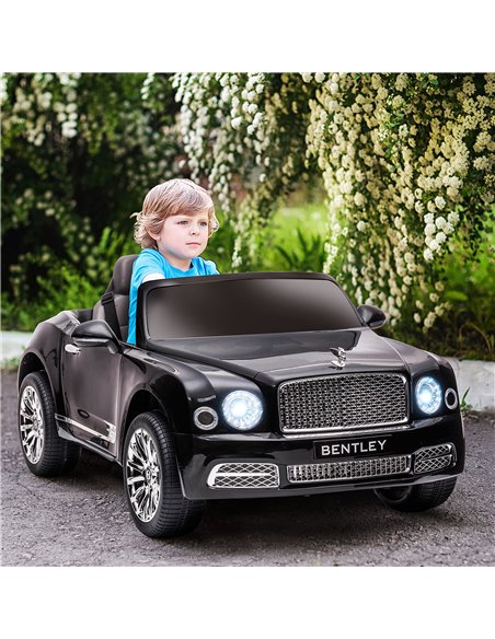 HOMCOM Kids Electric Ride On Car with Parent Remote, 12V Battery Powered Toy Car with Music Horn Lights MP3 Suspension Wheels fo - pic 5370 | FastDaddyshop