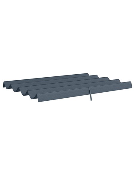 Outsunny Pergola Roof, Retractable Sun Shade Cover for 3 x 2.15m Pergola, Dark Grey 84C-466V00CG - pic 53703 | FastDaddyshop