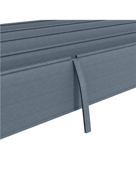 Outsunny Pergola Roof, Retractable Sun Shade Cover for 3 x 2.15m Pergola, UV30+ Protected, Dark Grey 84C-466V00CG - pic 53710 | FastDaddyshop
