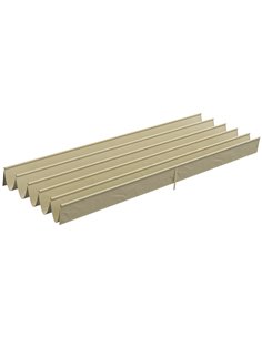 Outsunny Retractable Shade Cover, Replacement Canopy for 4 x 3 (m) Pergola, Beige 84C-372V01BG