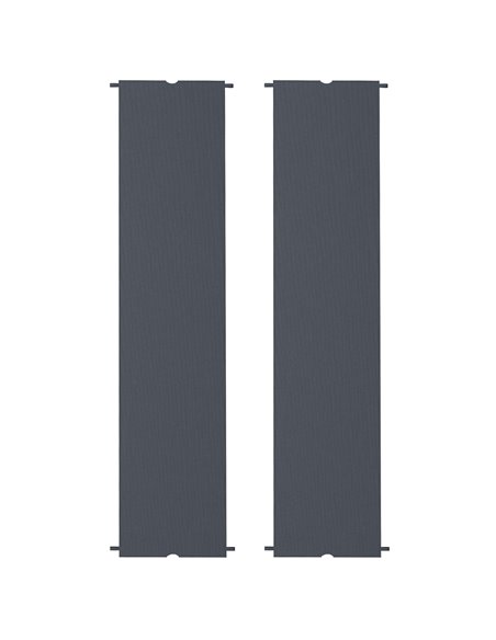 Outsunny 2 Pcs UV Protection Pergola Replacement Canopy, Dark Grey 84C-492V00CG - pic 53739 | FastDaddyshop