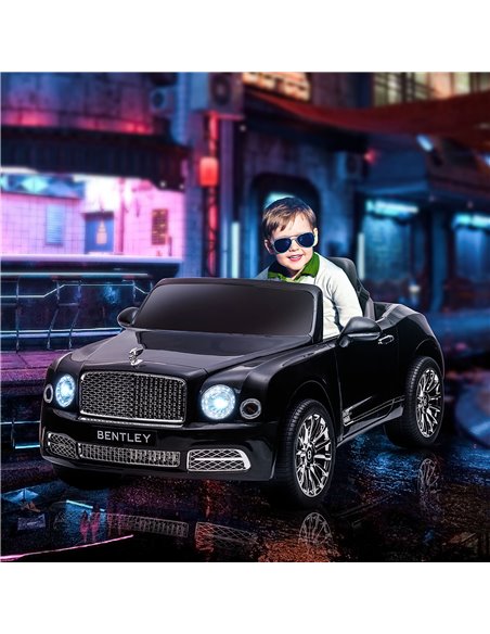 HOMCOM Kids Electric Ride On Car with Parent Remote, 12V Battery Powered Toy Car with Music Horn Lights MP3 Suspension Wheels fo - pic 5377 | FastDaddyshop