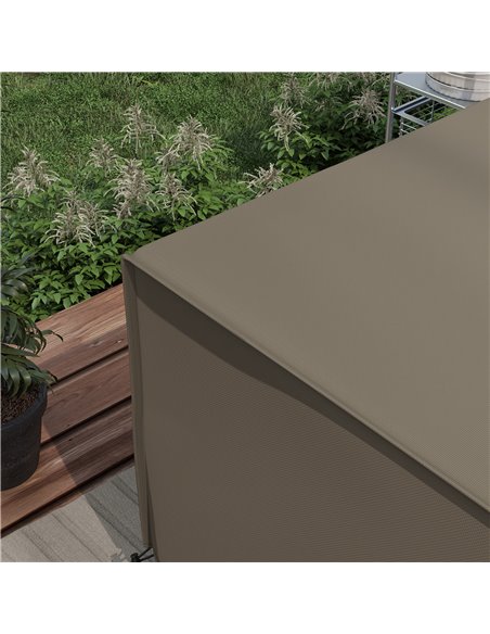 Outsunny Patio Furniture Set Cover Large Square, 600D Oxford Waterproof Protection, 230 x 230 x 70cm, Grey 84B-351V00GY - pic 53845 | FastDaddyshop