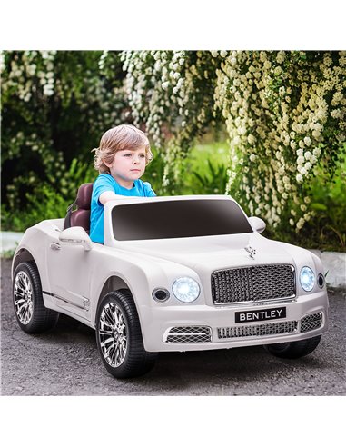 HOMCOM Kids Electric Ride On Car with Parent Remote, 12V Battery Powered Toy Car with Music Horn Lights MP3 Suspension Wheels fo