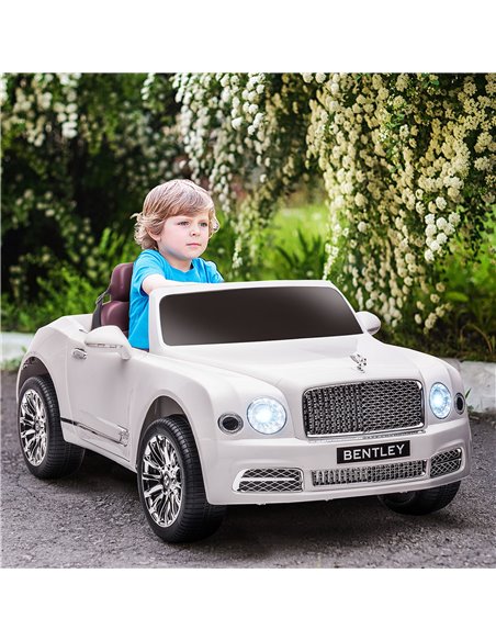 HOMCOM Kids Electric Ride On Car with Parent Remote, 12V Battery Powered Toy Car with Music Horn Lights MP3 Suspension Wheels fo - pic 5386 | FastDaddyshop
