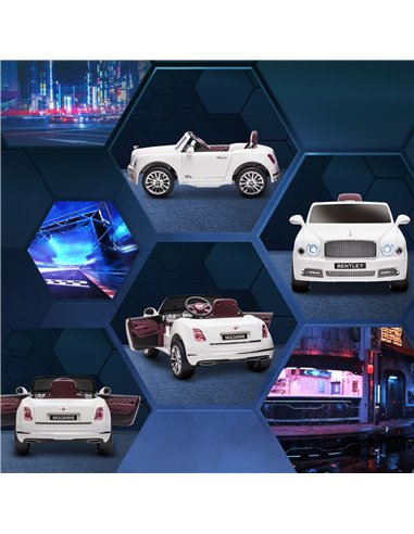 HOMCOM Kids Electric Ride On Car with Parent Remote, 12V Battery Powered Toy Car with Music Horn Lights MP3 Suspension Wheels fo
