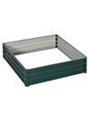 Outsunny 120 x 120 x 30 cm Square Planter Box, Green 845-040V01GN