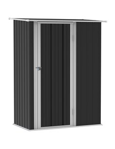 Outsunny Garden Storage Shed, Outdoor Tool Shed, Grey 845-328V01GY