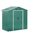 Outsunny 6.5ft x 3.5ft Metal Garden Storage Shed, Green 845-425GN