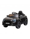 Homcom 3+ Kids Electric Car 6V Audi RS Q8 with Parental Remote Control, Music, Lights, USB, MP3, Bluetooth, Black