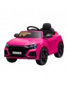Homcom 3+ Kids Electric Car 6V Audi RS Q8 with Parental Remote Control, Music, Lights, USB, MP3, Bluetooth, Pink