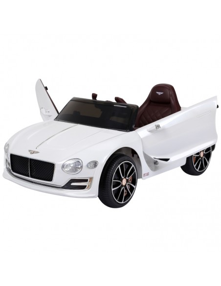 Homcom 3+ Kids Electric Ride-on Car 6V with LED Lights, White - pic 5466 | FastDaddyshop