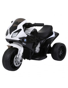 Homcom 18m+ Kids Electric Ride on Motorcycle 6V BMW S1000RR with Headlights, Music, Black
