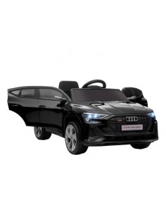 Homcom 3+ Kids Electric Ride-On Car, 12V, Remote Control, Lights, Music, Horn, Black
