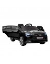 Homcom 3+ Kids Electric Ride-On Car, 12V, Remote Control, Lights, Music, Horn, Black