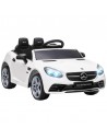 Aiyaplay 3+ Mercedes Benz SLC 300 Licensed Kids Electric Car 12V with Parental Remote, Two Motors, White