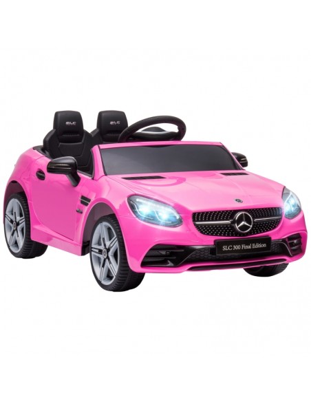 Aiyaplay 3+ Mercedes Benz SLC 300 Licensed Kids Electric Car 12V with Parental Remote, Two Motors, Pink - pic 5473 | FastDaddyshop