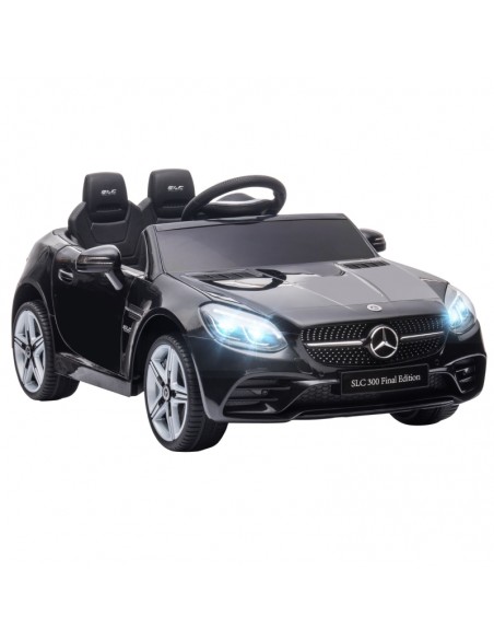 Aiyaplay 3+ Mercedes Benz SLC 300 Licensed Kids Electric Car 12V with Parental Remote, Two Motors, Black - pic 5474 | FastDaddyshop