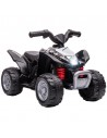 Aiyaplay 18m+ Honda Licensed Kids Quad Bike ATV, 6V with LED Light, Horn, Black