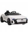 Homcom 3+ Audi Licensed Kids Electric Car 12V with Parental Remote Control, Lights, Music, White