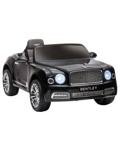 Homcom 3+ Kids Electric Ride On Car 12V with Parent Remote, Lights, MP3, Black