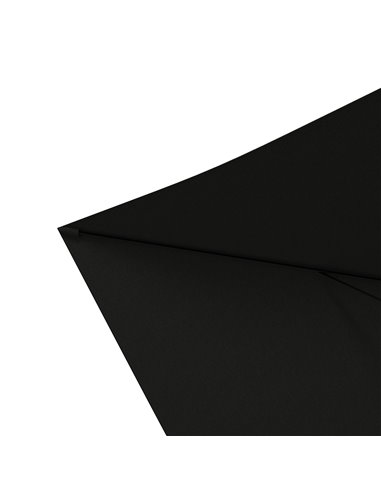 Outsunny 2 x 3(m) Garden Parasol Umbrella, Rectangular Outdoor Market Umbrella Sun Shade with Crank & Push Button Tilt, 6 Ribs, 