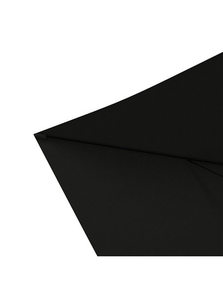 Outsunny 2 x 3(m) Garden Parasol Umbrella, Rectangular Outdoor Market Umbrella Sun Shade with Crank & Push Button Tilt, 6 Ribs,  - pic 54889 | FastDaddyshop