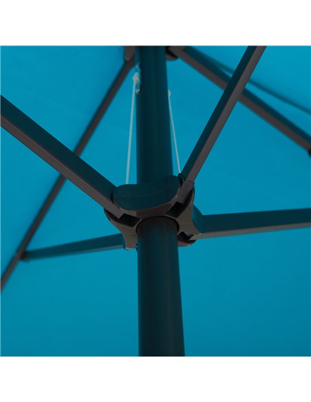 Outsunny 4.6m Double-Sided Patio Parasol Sun Umbrella-Blue 84D-031V01NU - pic 54934 | FastDaddyshop