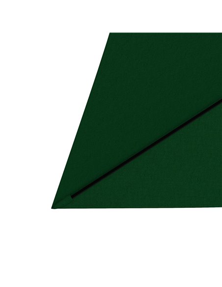 Outsunny Rectangular Outdoor Parasol Market Umbrella with Crank & Push Button Tilt, 6 Ribs, Aluminium Pole, 2 x 3(m), Green 84D- - pic 55006 | FastDaddyshop
