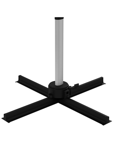Outsunny Square Cantilever Parasol, 3x3m, with Cross Base, Crank Handle, Tilt, 360° Rotation, Aluminium Frame, Green 84D-086V02D - pic 55132 | FastDaddyshop