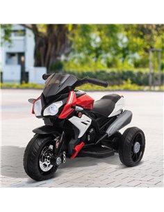 Homcom 3+ Kids Motorcycle 6V Red 2