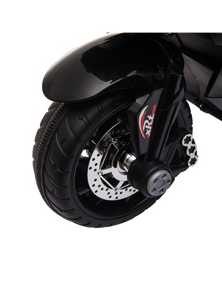 HOMCOM Kids 6V Battery Steel Enforced Motorcycle Ride On Trike Red - pic 5528 | FastDaddyshop