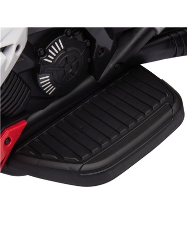 HOMCOM Kids 6V Battery Steel Enforced Motorcycle Ride On Trike Red