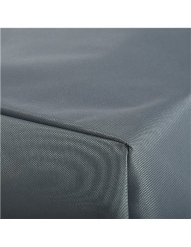 Outsunny Rectangular Patio Furniture Cover for 3 Seater Sofa Bistro Set, Water UV Resistant Protection 600D Oxford Fabric Cover,