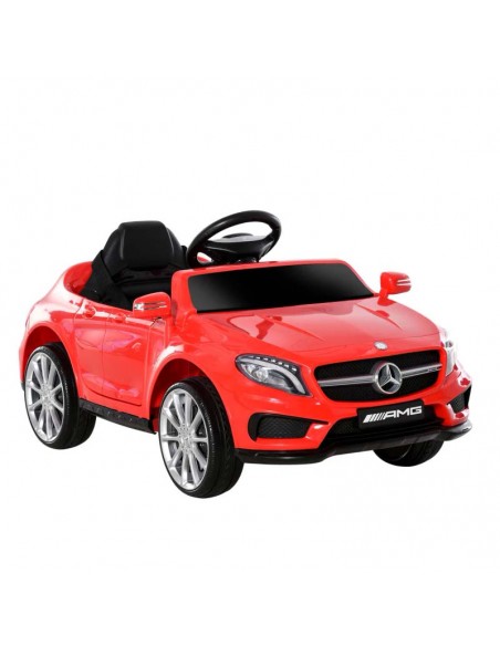 Homcom 3+ Kids Electric Car 6V Mercedes Benz GLA with Music, Remote Control, Two Speed, Red - pic 5602 | FastDaddyshop