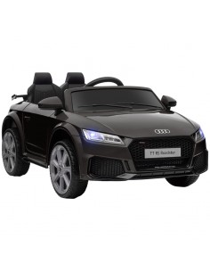 Homcom 3+ Kids Electric Car 12V with Remote Forward Reverse, Lights, Horn, MP3 Player, Black