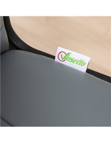 Vinsetto Swivel Executive Office Chair PU Leather Computer Desk Chair Office Furniture Gaming Seater - Grey 921-691V00GY