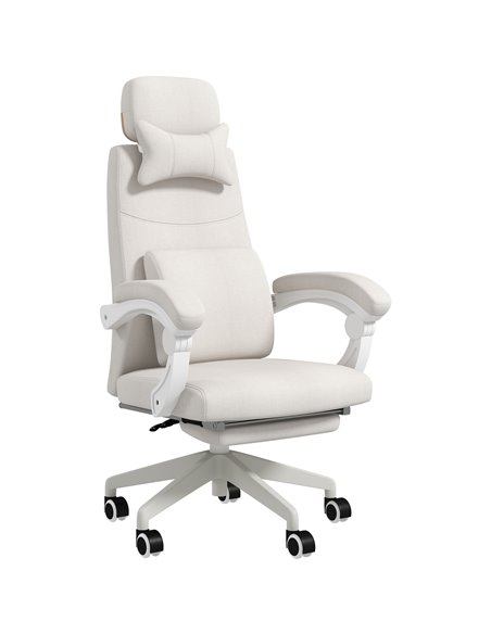Vinsetto High Back Office Chair Reclining Computer Chair, White 921-253V71WT - pic 56204 | FastDaddyshop