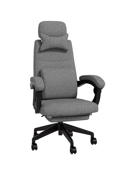 Vinsetto Reclining Office Chair, High Back Computer Chair, Dark Grey 921-253V71CG - pic 56213 | FastDaddyshop