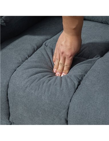 HOMCOM Oversized Riser and Recliner Chairs for the Elderly, Fabric Upholstered Lift Chair for Living Room with Remote Control, S