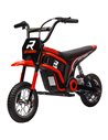 HOMCOM 24V Electric Motorbike, Dirt Bike 16 Km/h Max. Speed, Red 370-304V70RD