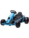 HOMCOM 24V Electric Drift Ride-On Racing Go Kart for Kids, Blue 370-303V70BU